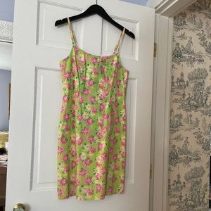 Lily Pulitzer Floral & Rhino Dress